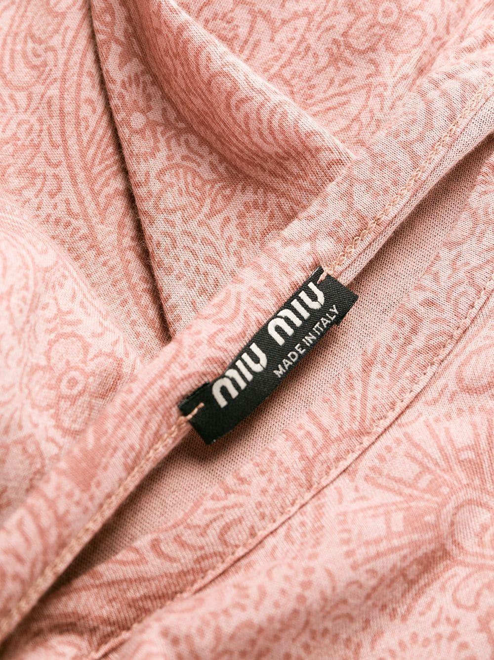 Miu Miu Long Sleeved T-shirt CVS19.3.7  Miu Miu 