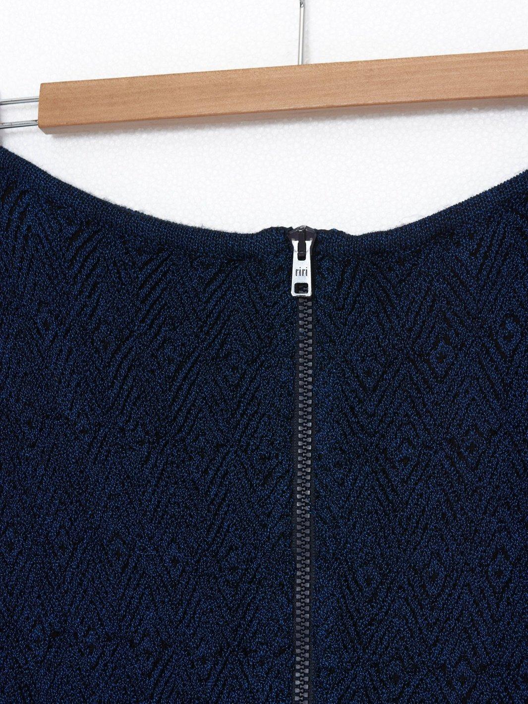 1990s Krizia jumpsuit in elecrtric blue knit C100434  Krizia 