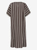 Jil Sander Striped Tunic Dress with Wide Sleeves W7426.33  Jil Sander 