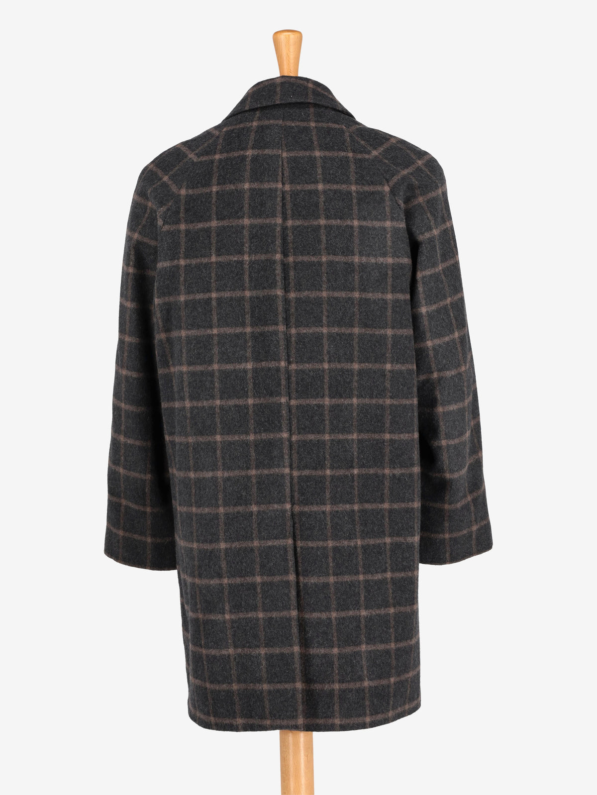 Vintage Checked Wool Coat WCV112511  Vintage 