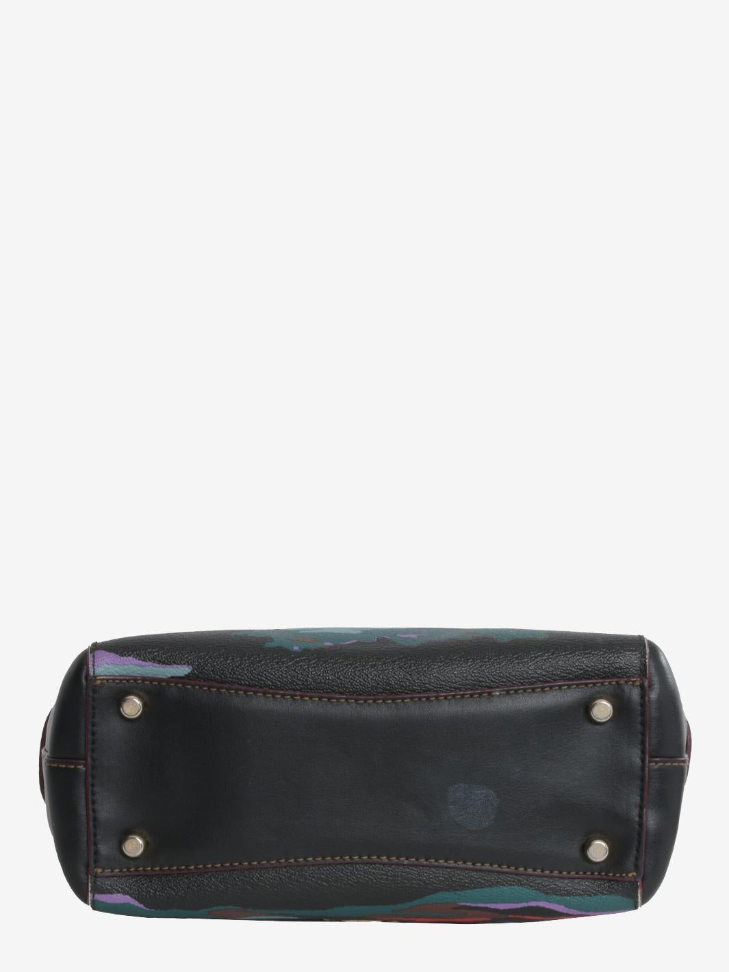 Borsa A Mano In Fantasia Coach Con Tracolla