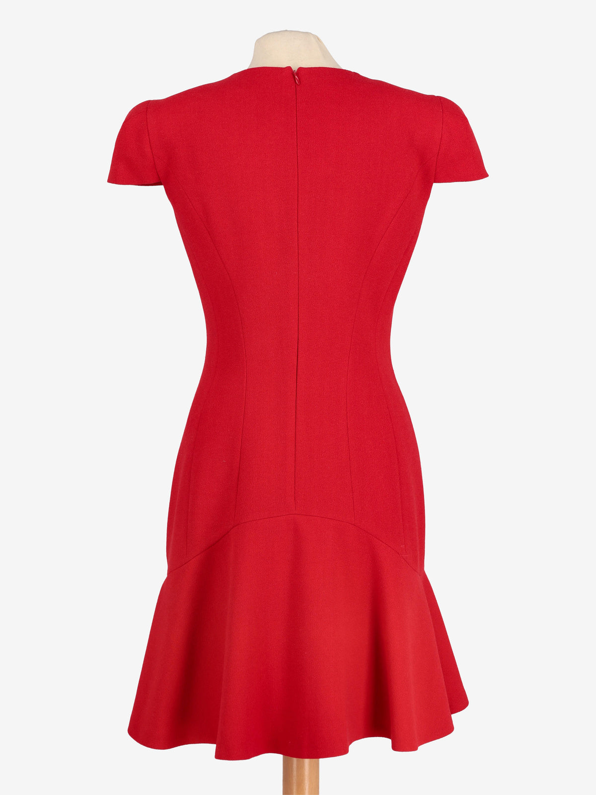 Alexander McQueen Red Dress WCV161224_103  Alexander McQueen 