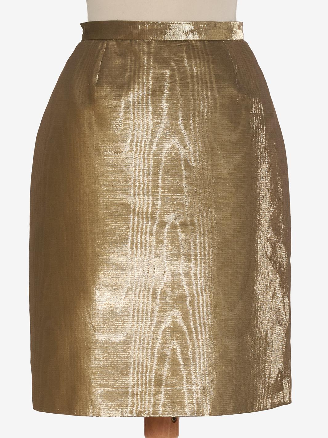 Juanita Sabbadini Gold Lurex Tailleur