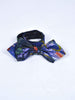 1970s bow tie with surrealist-inspired print W22050628  Vintage 