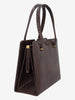 Vintage Brown Lizard Leather Handbag WCV300625.35  Vintage 