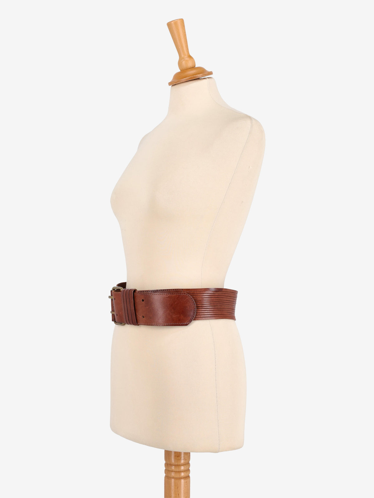 Enrico Coveri Leather Maxi Belt