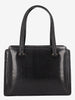 Vintage Black Lizard Leather Handbag WCV300625.38  Vintage 