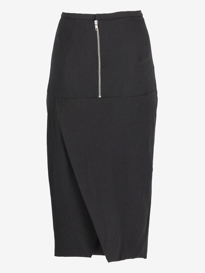 Rick Owens FW14 Moody Black Skirt RM300625.123  Rick Owens 