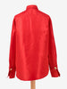 Camicia Gianfranco Ferré in seta rossa