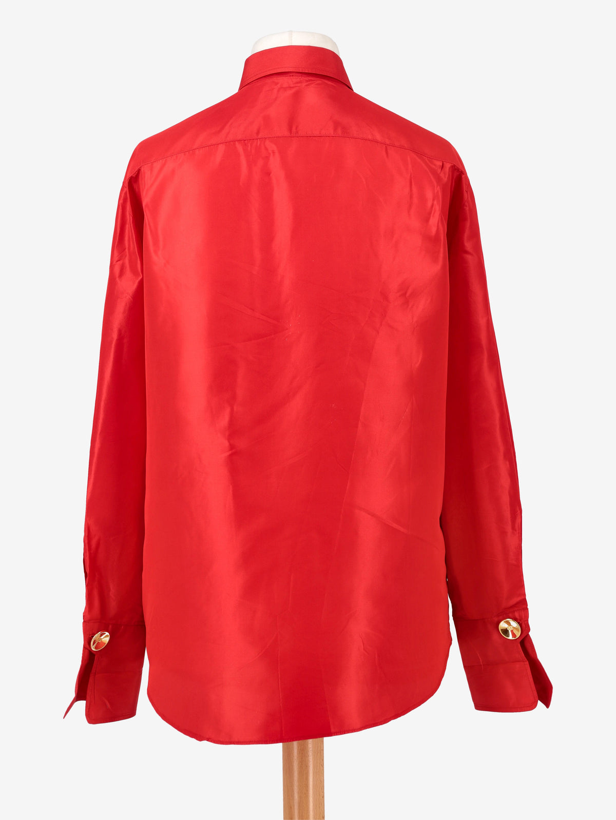 Camicia Gianfranco Ferré in seta rossa