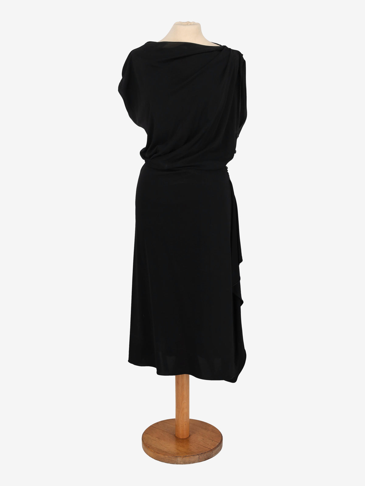 Vionnet Draped Black Dress WCV30052025.15  Vionnet 