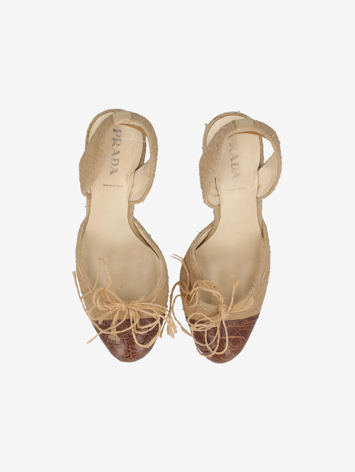 Prada Slingback Heels MR190522.16  Prada 