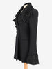 Fendi Black Coat With Shearling Details W2511.60  Fendi 