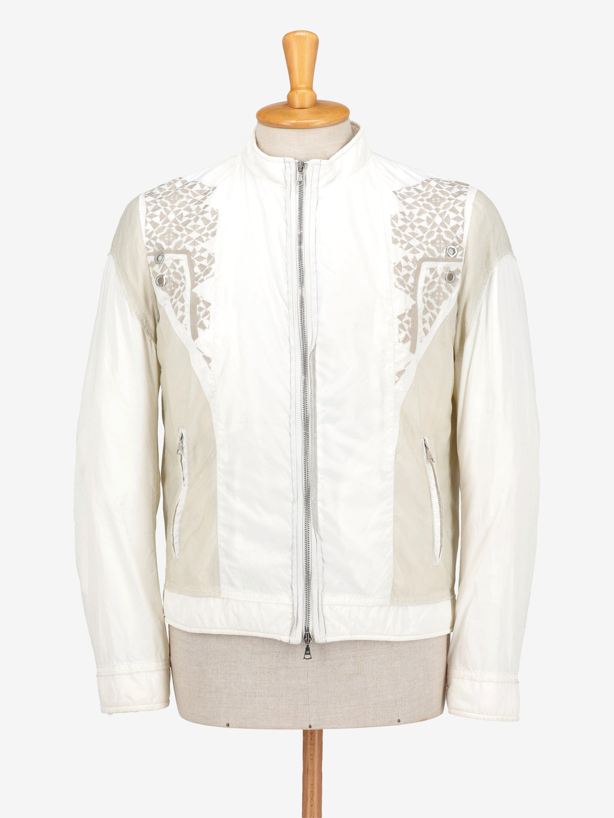 Richmond White Technical Jacket WCV250808  John Richmond 