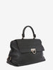 Salvatore Ferragamo Black grained leather bag