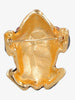 Kenneth Jay Lane Striped Frog Brooch CVR24.1.132  Kenneth Jay Lane 