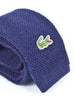 1970s blue wool Lacoste narrow tie W22050606  Lacoste 