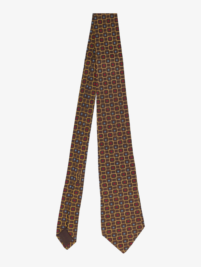 Hermès Patterned Tie 161225.17  Hermes 