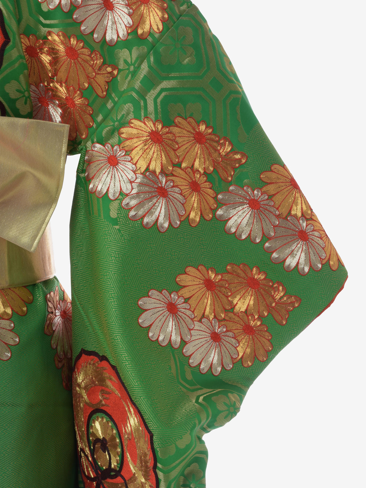 Green Kimono Uchikake