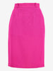 Sherrer Fuchsia Midi Skirt WCV23051857  Vintage 