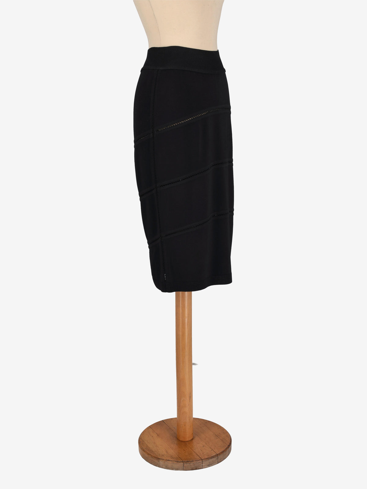 Alaïa Black Pencil Skirt WCV1004316  Alaïa 