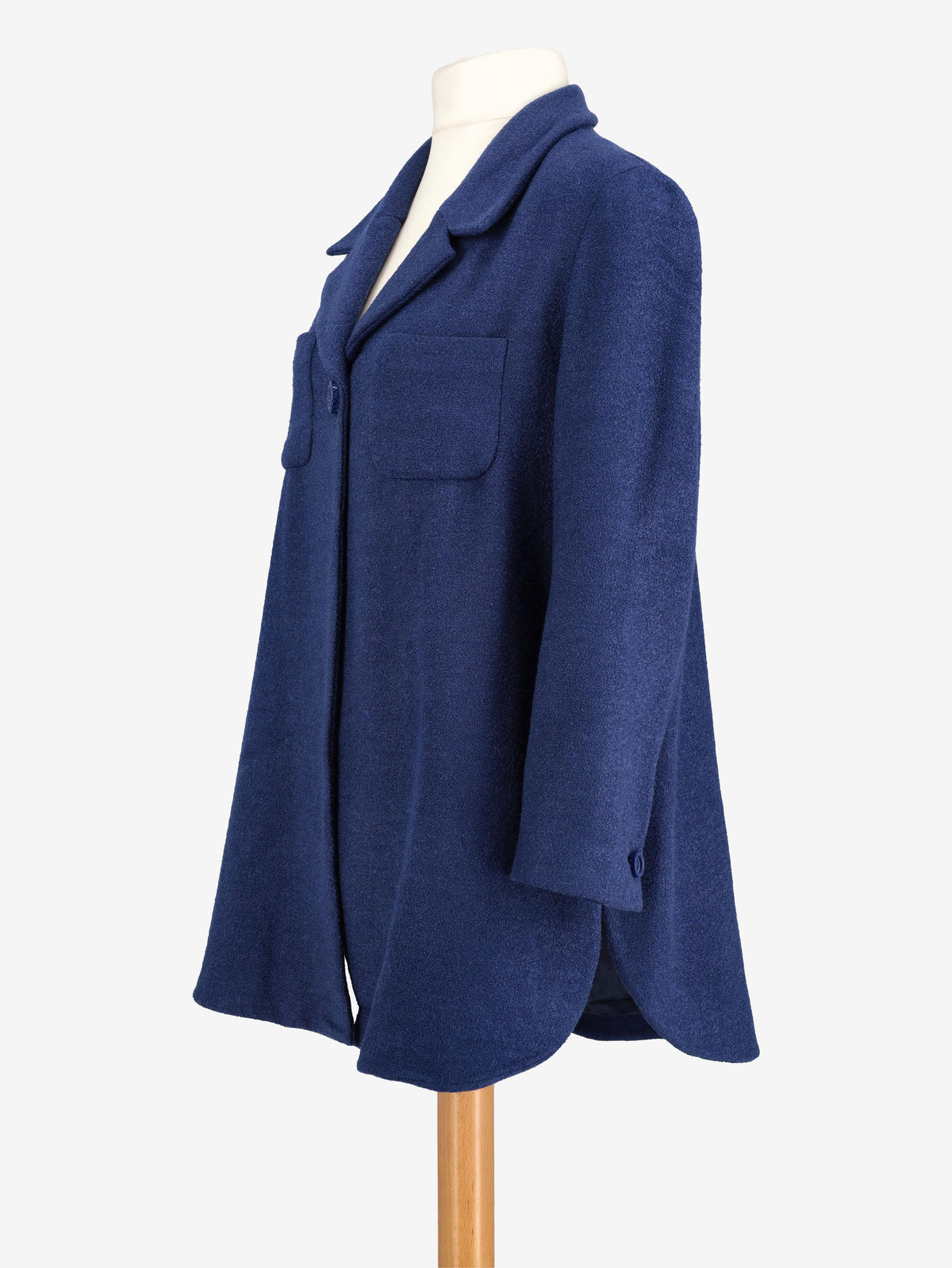 Mondrian Blue Wool Jacket