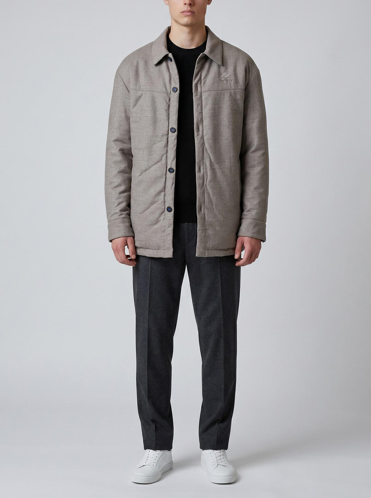 Kiton Lightweight Padded Shirt Jacket WCV26.1.5  Kiton 