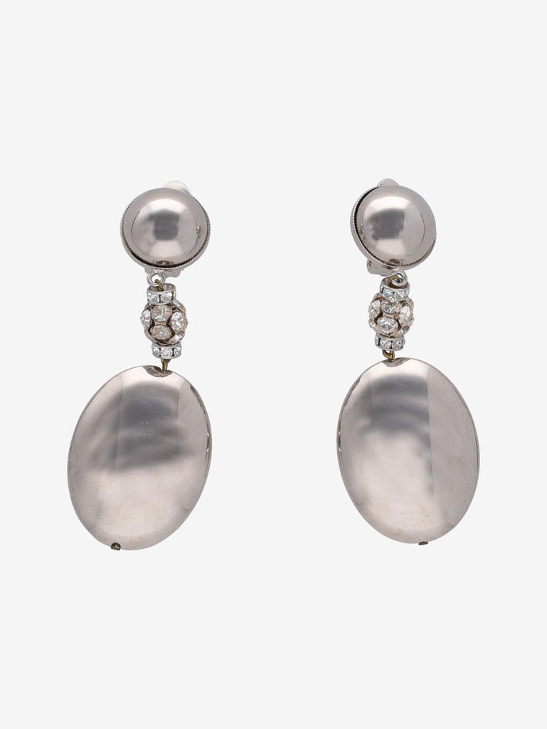 Vintage Silver Dangling Earrings WCV041224.143  Vintage 