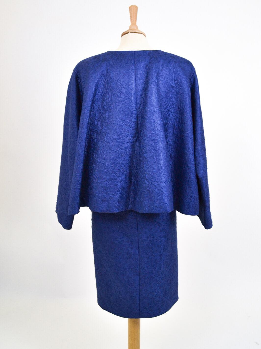 YSL Rive Gauche blue suit with golden buttons, 80s W22041502  Yves Saint Laurent 