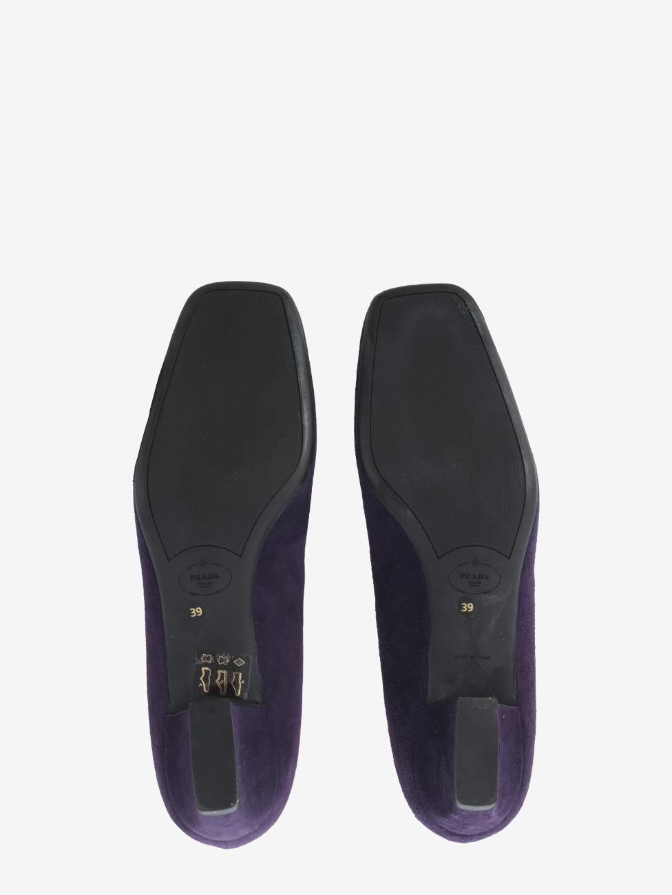 Prada Suede Low-heel Shoes - 00s