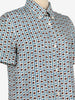 Prada Short Sleeved Geometric Shirt W02122025.2  Prada 