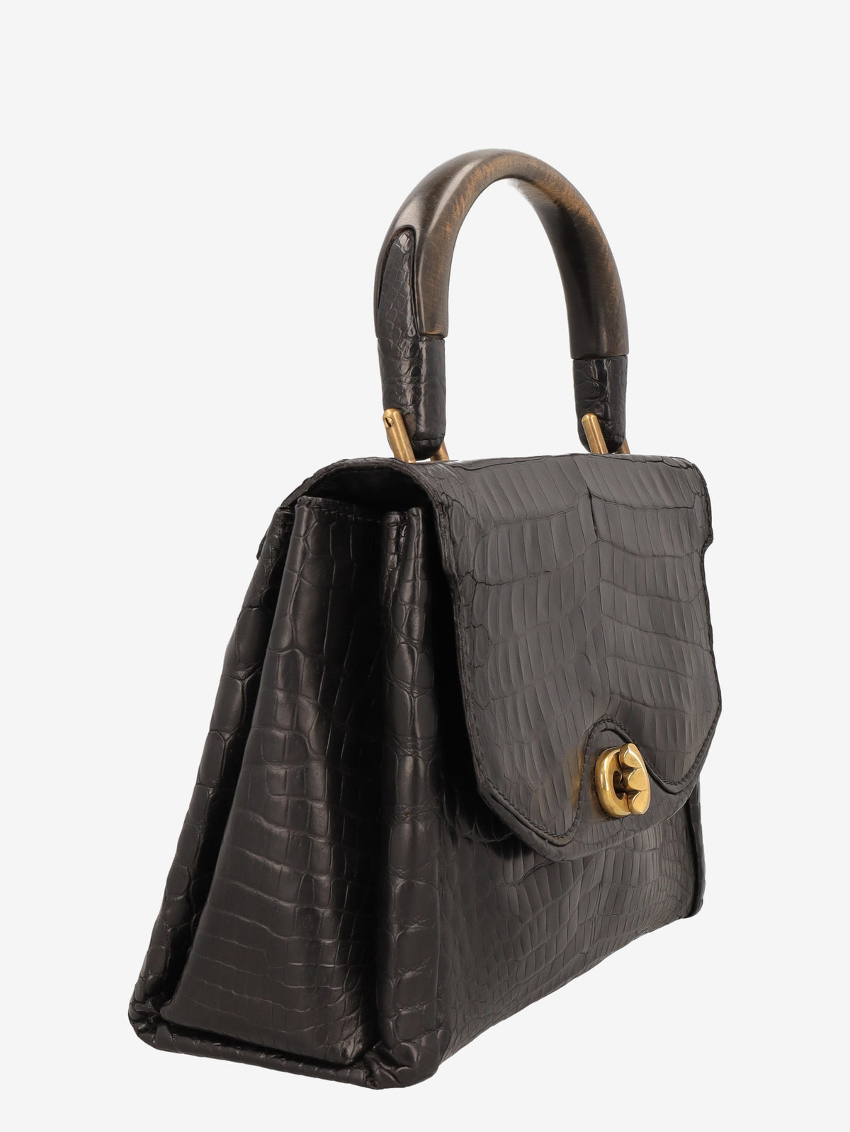 Gucci Vintage Black Cocco Handbag