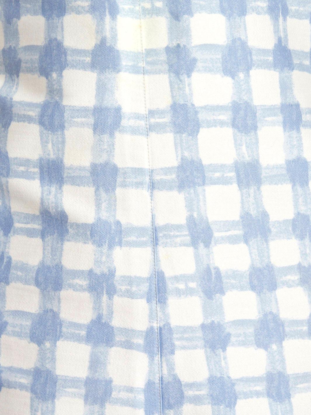 20 世纪 60 年代 Courrèges 迷你太阳裙，两侧均有按扣