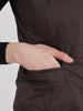 Y2K Fay sleeveless down jacket in dark brown W2202258  Fay 