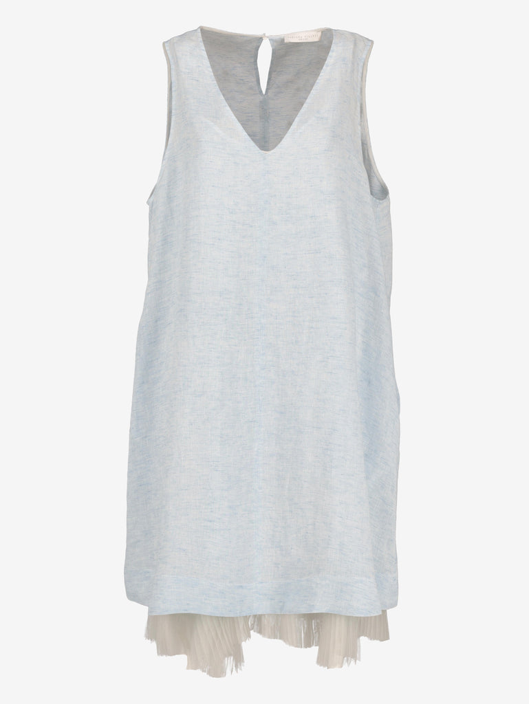 Fabiana Filippi Linen Summer Dress WCV241010147 . Fabiana Filippi 