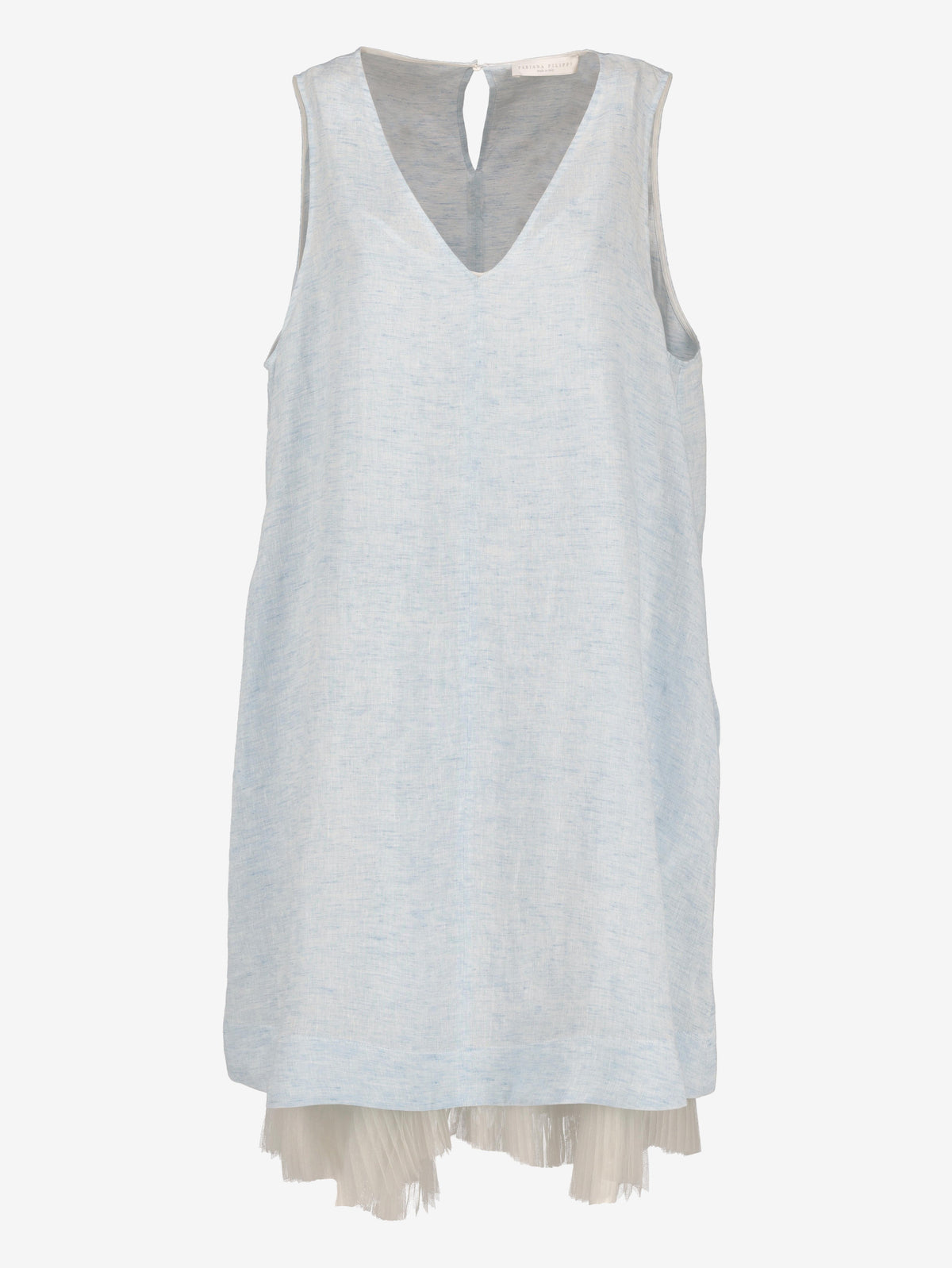 Fabiana Filippi Linen Summer Dress WCV241010147 . Fabiana Filippi 