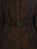 Vintage Coat In Technical Fabric And Fur
