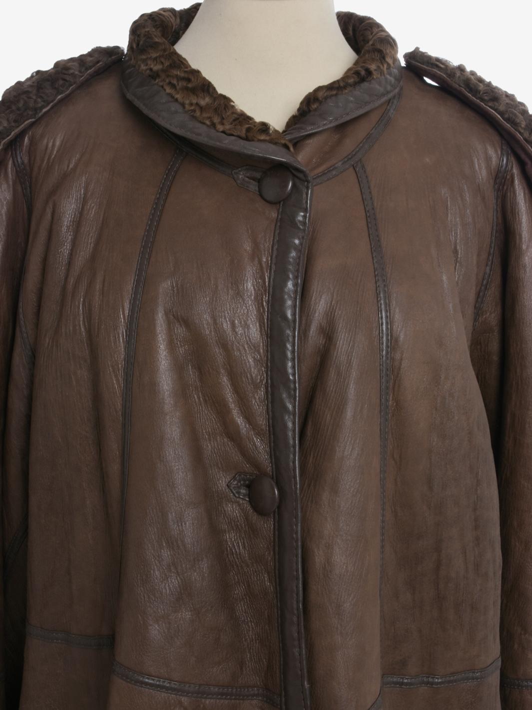 Vintage Leather Reversible Coat MR70025  Vintage 