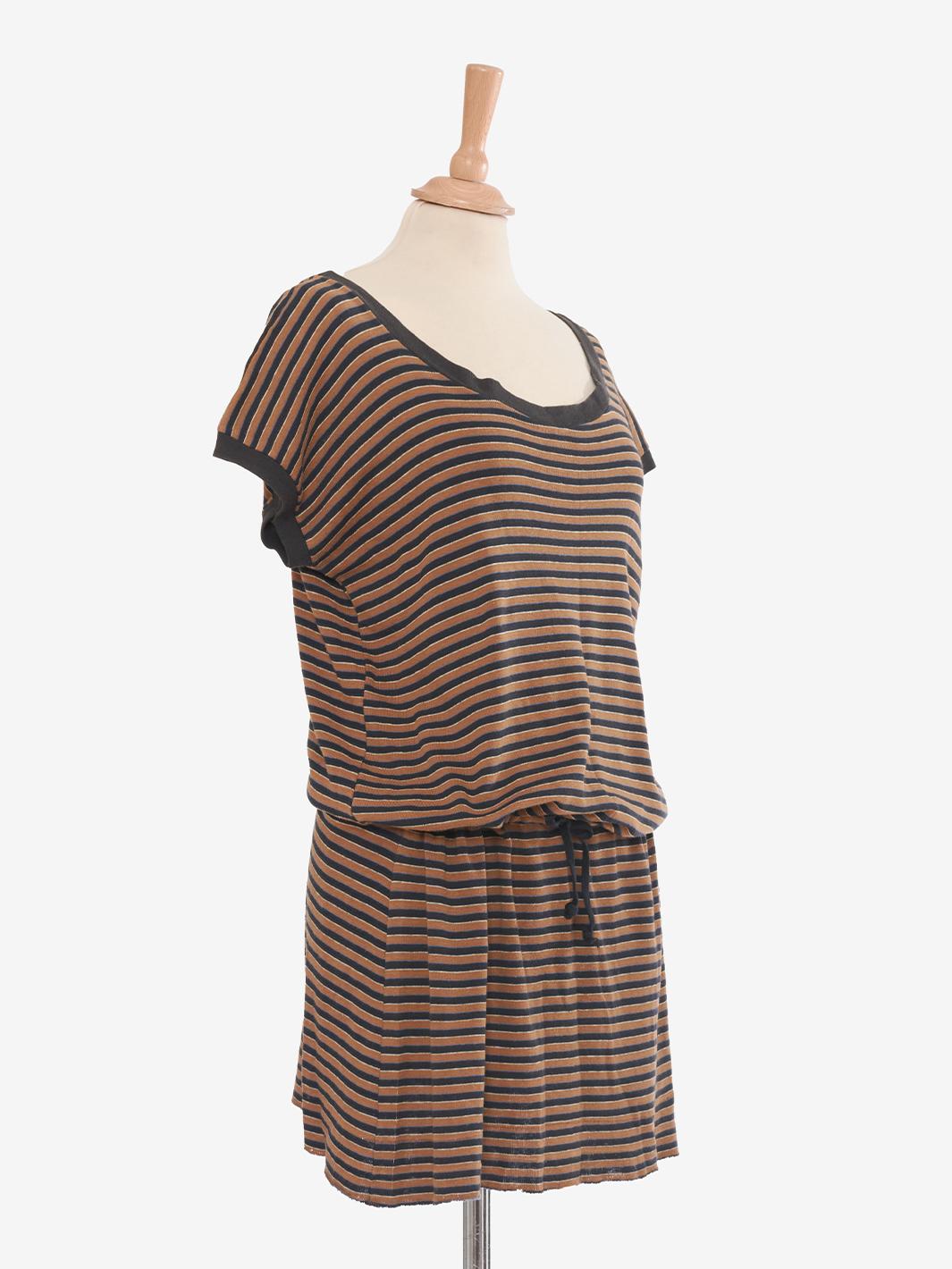 Kenzo Striped Cotton T-shirt W230328.87  Kenzo 