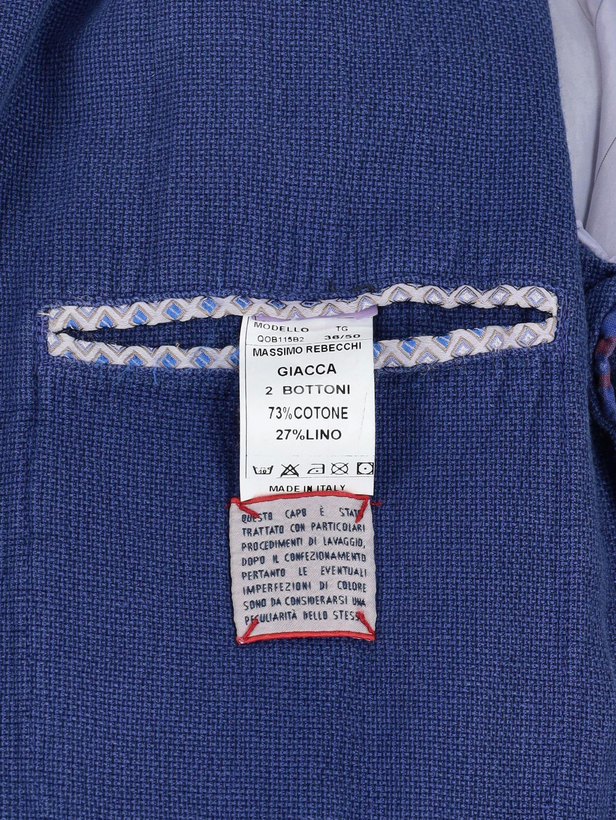 Massimo Rebecchi Blue Suit WCV250831.03  Massimo Rebecchi 