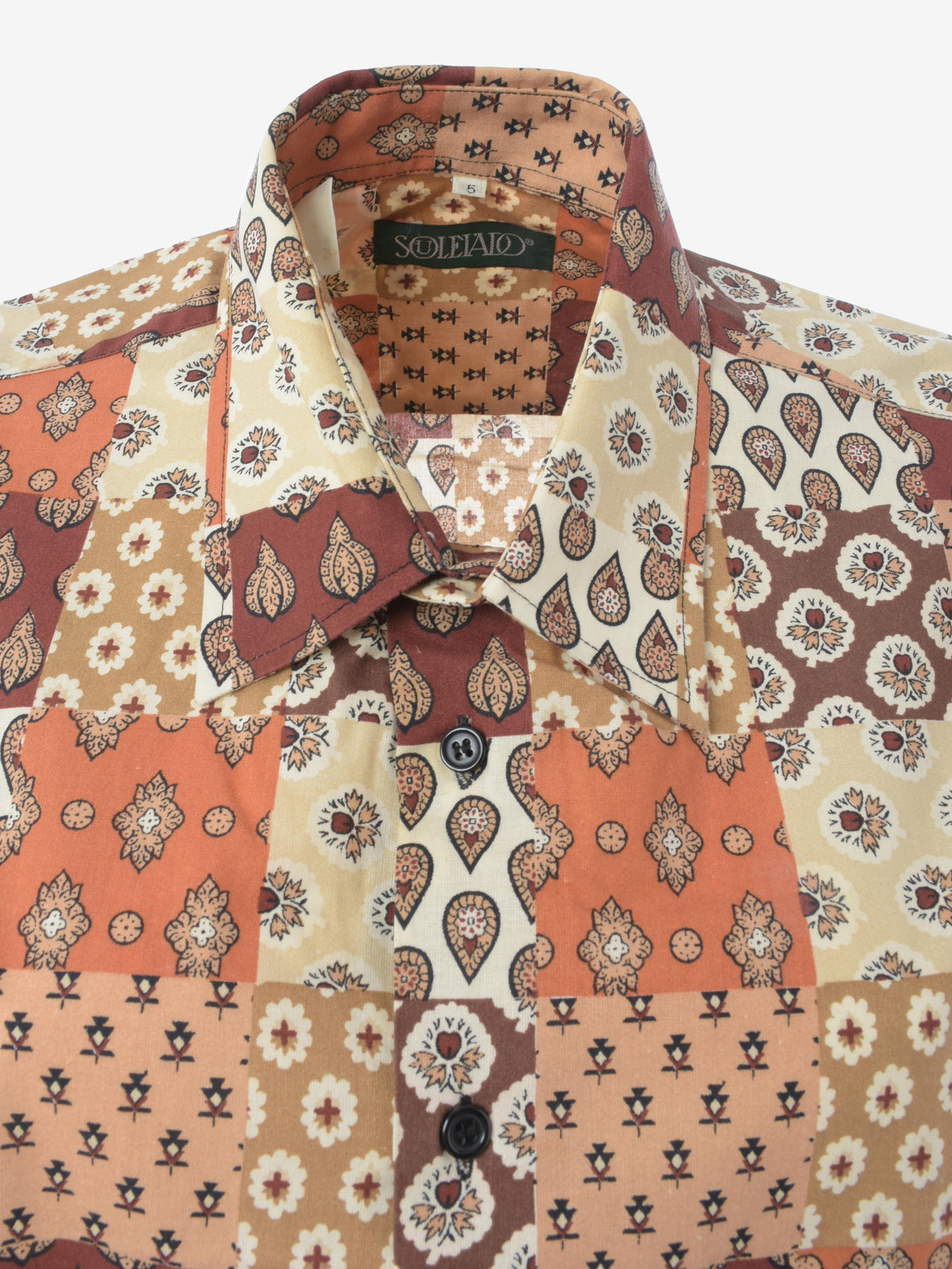 Souleiado Vintage Patchwork Shirt WCV241010290  Souleiado 