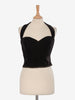 Juanita Sabbadini Brown velvet top