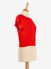 Genny Red Silk Top WCV24AP1  Genny 