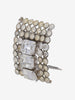 Vintage Rectangular Drop Earrings with Cascading Rhinestones W13426.44  Vintage 