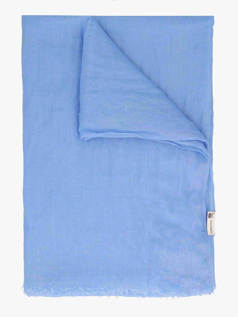Vintage Light Blue Foulard WCV13032025.73.3  Vintage 