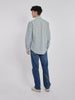 2010 long sleeve cotton Cos shirt with green check pattern W22032507  Cos 