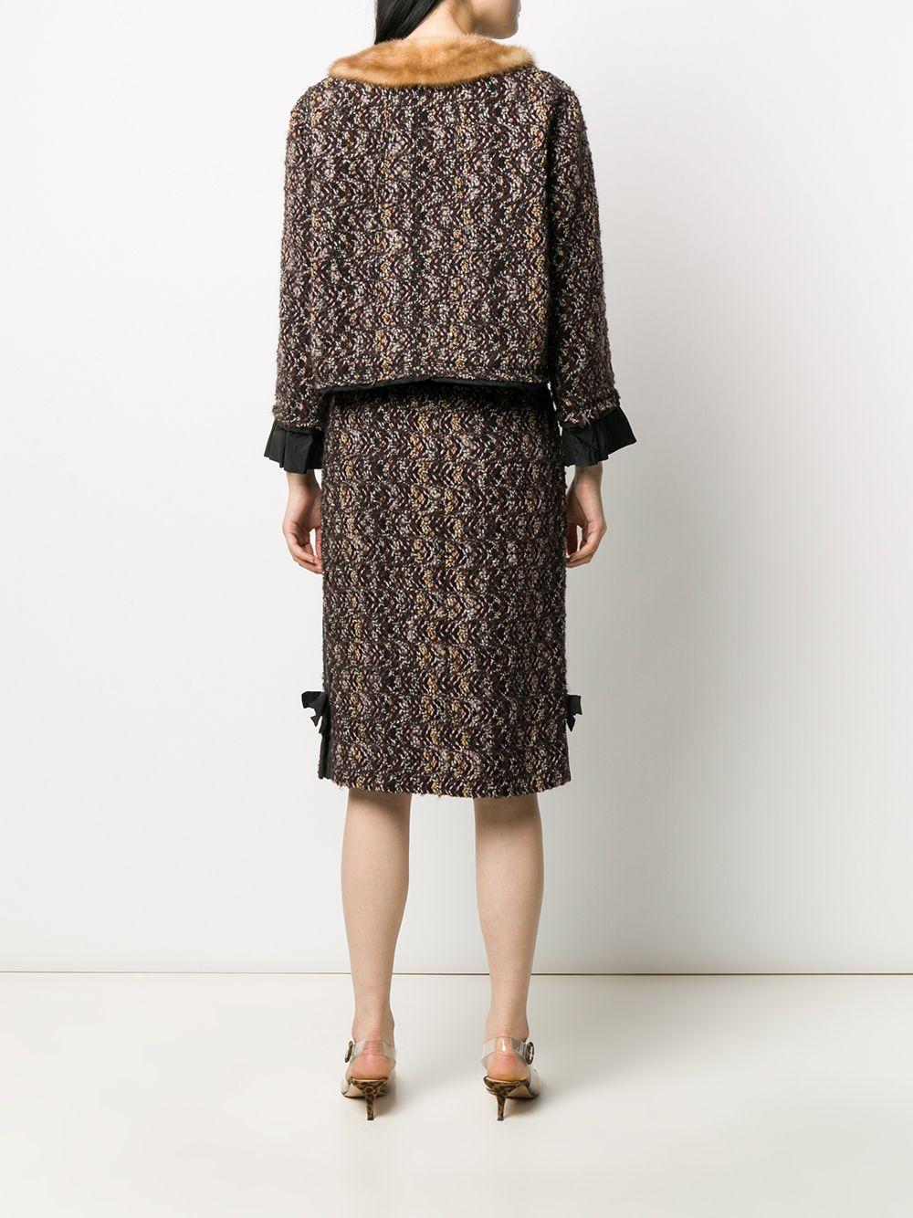 Louis Vuitton Brown Textured Suit MZ19112055  Louis Vuitton 