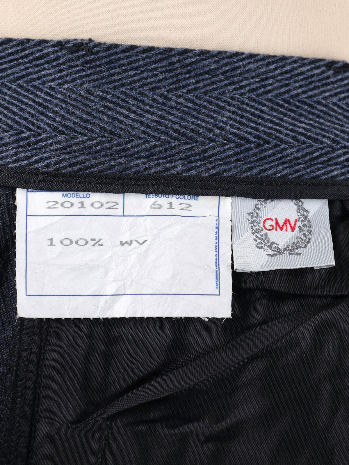 Vintage Wool Herringbone Pants WCV041224.79  Vintage 