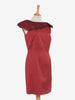 Piano Line by Max Mara Red midi sheath dress