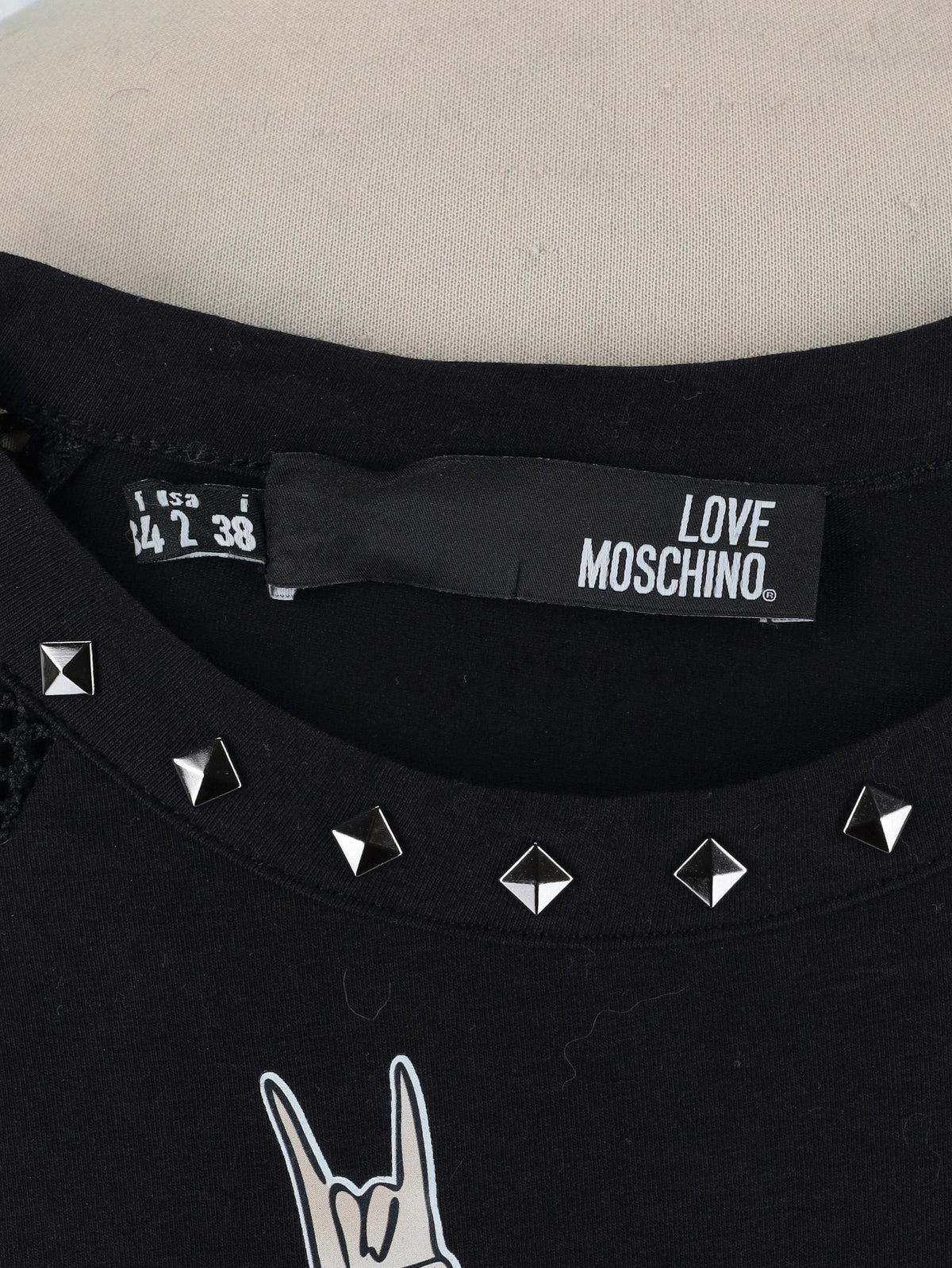 Love Moschino Graphic T-Shirt Dress CVB21.62.6  Love Moschino 